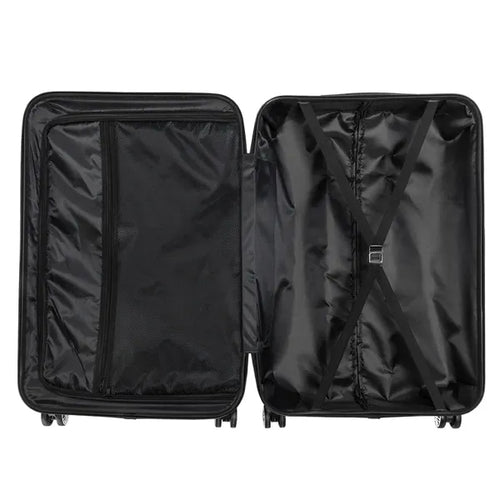 3-in-1 Portable ABS Trolley Case 20inch  24inch  28inch Orange