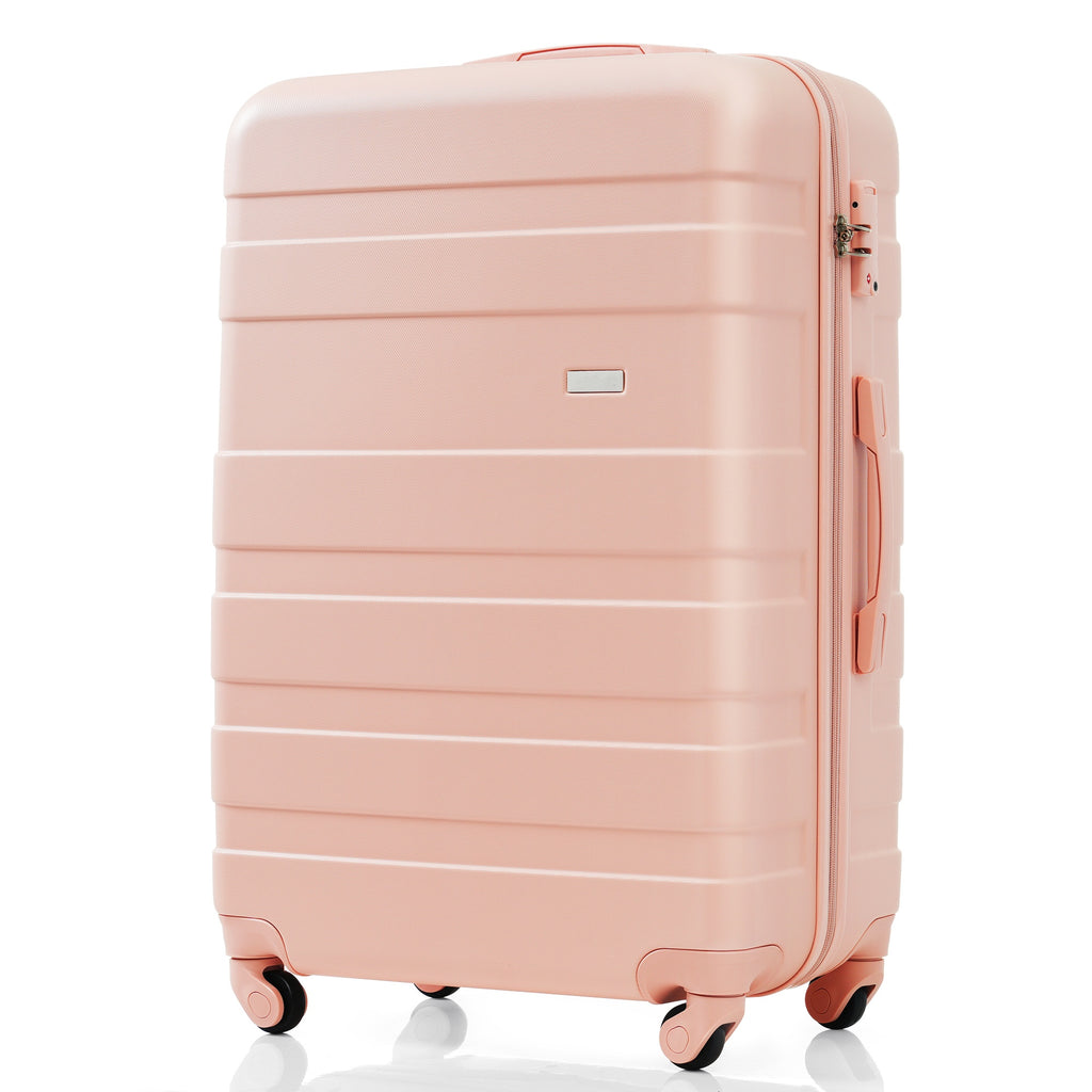 Luggage Sets New Model ABS Hardshell 3pcs Clearance Luggage Hardside Lightweight Durable Suitcase Sets Spinner Wheels Suitcase With TSA Lock 20 24 28