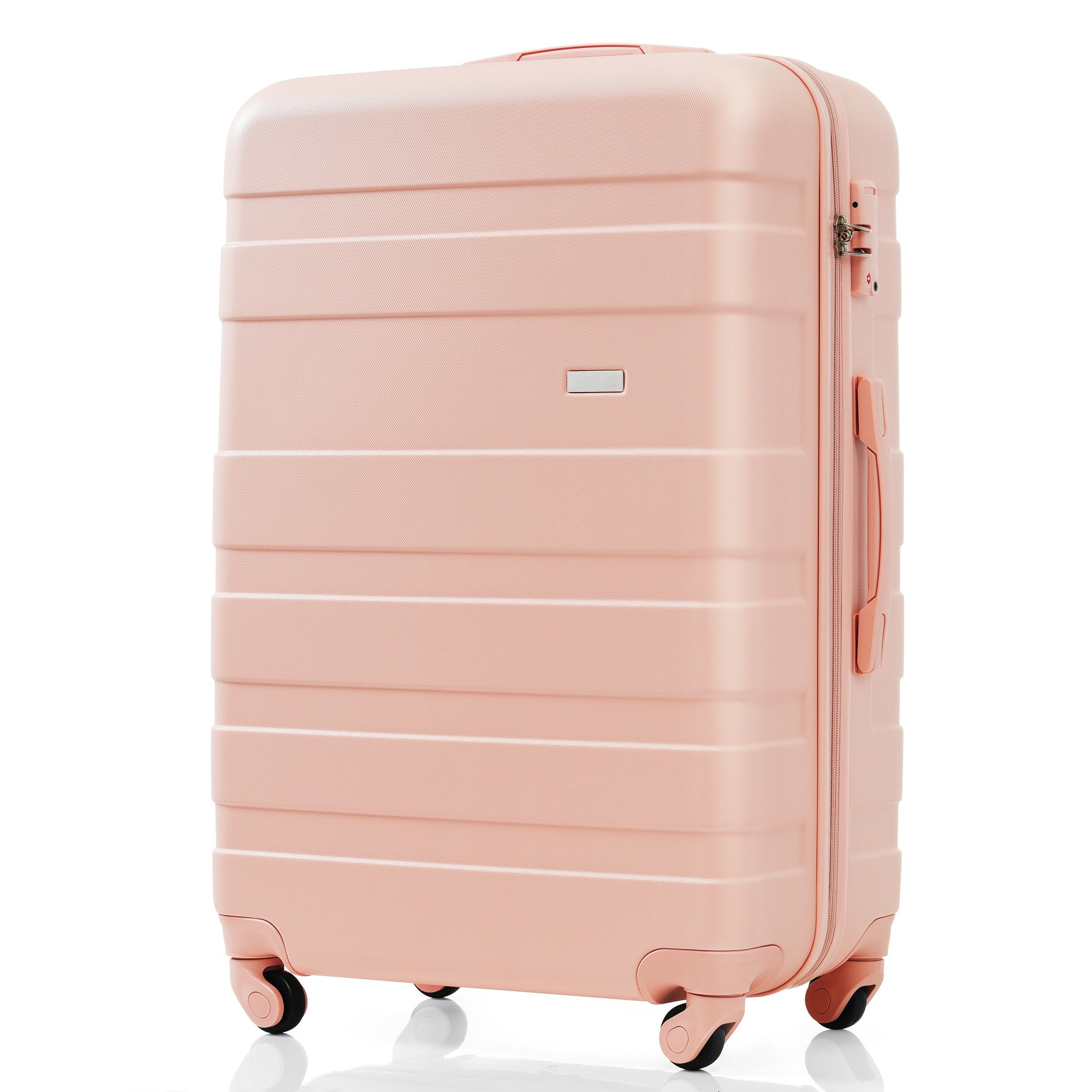 Luggage Sets New Model ABS Hardshell 3pcs Clearance Luggage Hardside Lightweight Durable Suitcase Sets Spinner Wheels Suitcase With TSA Lock 20 24 28