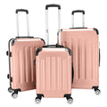 3-in-1 Portable ABS Trolley Case