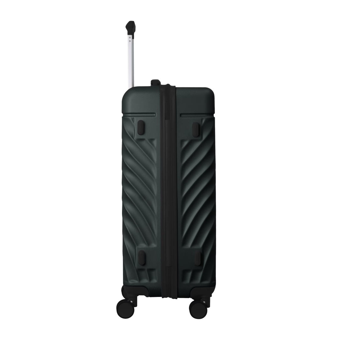 Luggage Sets ABS Hardshell 3pcs Luggage, Lightweight Durable Suitcase Sets Spinner Wheels Suitcase With TSA Lock 20''24''28'' Available Dark Green